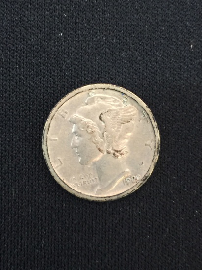 1920-S United States Mercury Silver Dime - 90% Silver Coin