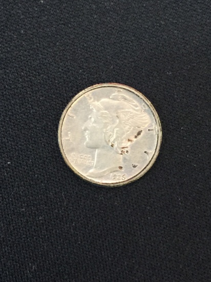 1926 United States Mercury Silver Dime - 90% Silver Coin