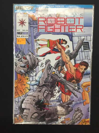 Magnvs Robot Fighter #16-Valiant Comic Book