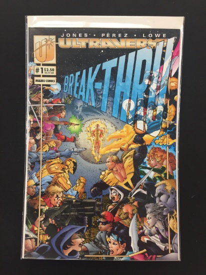 Break Thru #1-Malibu Comic Book