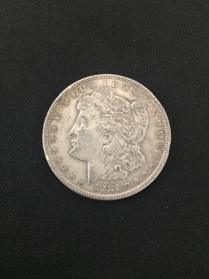 1921-United States Morgan Silver Dollar - 90% Silver Coin