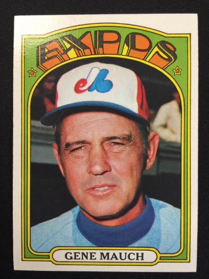 1972 Topps #276 Gene Mauch Expos