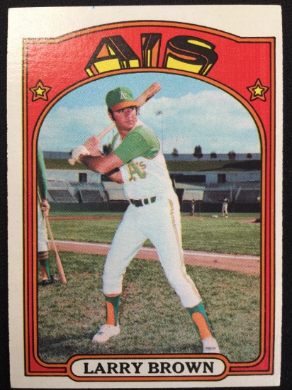 1972 Topps #279 Larry Brown Athletics