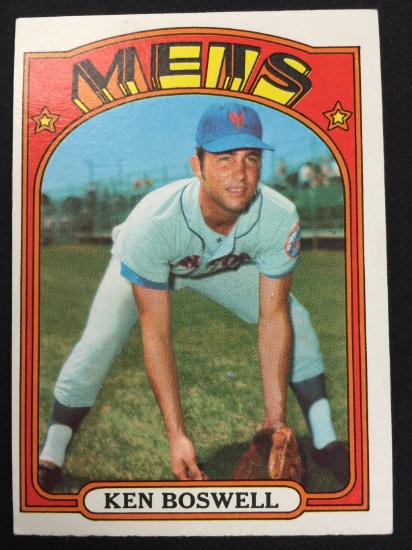 1972 Topps #305 Ken Boswell Mets