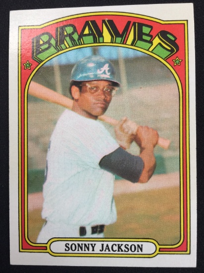 1972 Topps #318 Sonny Jackson Braves