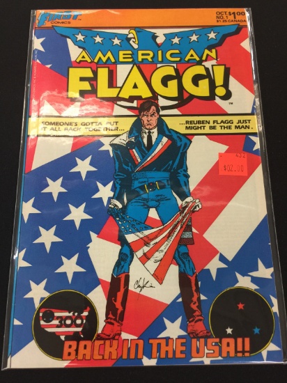 American Flagg! #1-First Comic Book