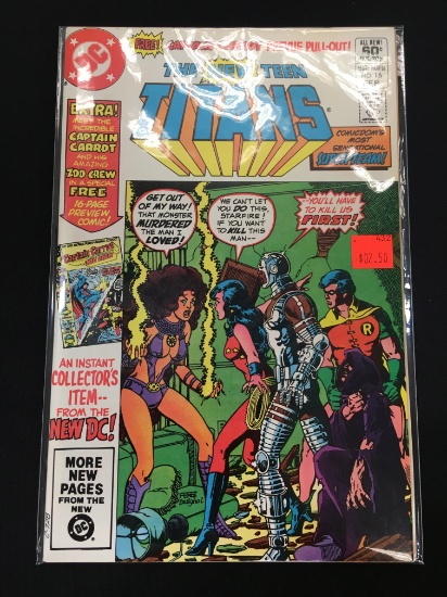 The New Teen Titans #16-DC Comic Book