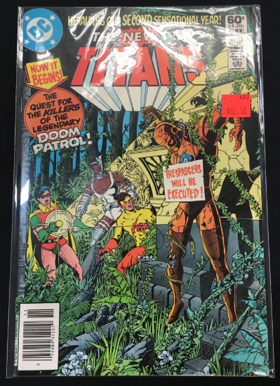 The New Teen Titans #13-DC Comic Book