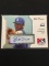 2006 Just Minors Josh Wall Dodgers Rookie Autograph Card