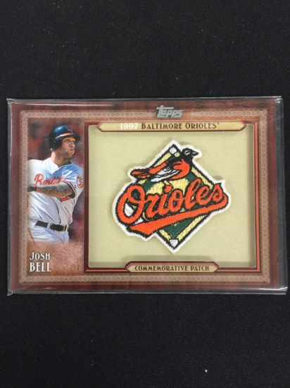 2011 Topps Josh Bell Orioles 1997 Commemorative Patch Card