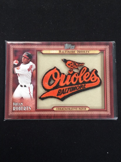 2011 Topps Brian Roberts 1992 Commemorative Patch Card