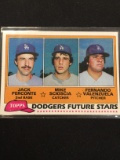 1981 Topps Fernando Valenzuela Dodgers Rookie Card