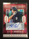 2014 Elite Extra Edition Auston Bousfield Padres Rookie Autograph Card /699