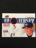 2009 Upper Deck Tony Wolters Team USA Jersey Card