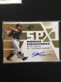 2008 SPx Baseball Seth Smith Rockies Autograph Card