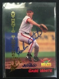 1994 Signature Rookies Gabe White Expos Autograph Card /8650