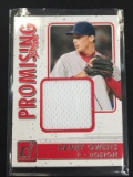 2017 Panini-Donruss Henry Owens Red Sox Jersey Card