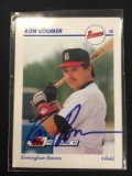 1991 Line Drive Ron Coomer White Sox Autograph Card