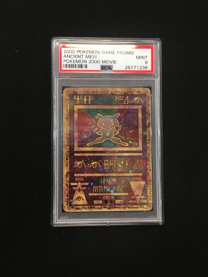 PSA Graded 2000 Pokemon Game Promo Ancient Mew - Mint 9 - RARE