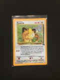 Pokemon Meowth Promo Holofoil Card #10 - RARE
