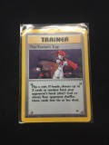 Pokemon Trainer The Rocket's Trap Holofoil Card 19/132