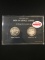 The Danbury Mint - Men in Space Series 2 Coin Sterling Silver Proof Coin Set in Display