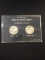 The Danbury Mint - Men in Space Series 2 Coin Sterling Silver Proof Coin Set in Display