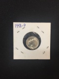1948-D United States Roosevelt Silver Dime - 90% Silver Coin - BU Uncirculated Condition