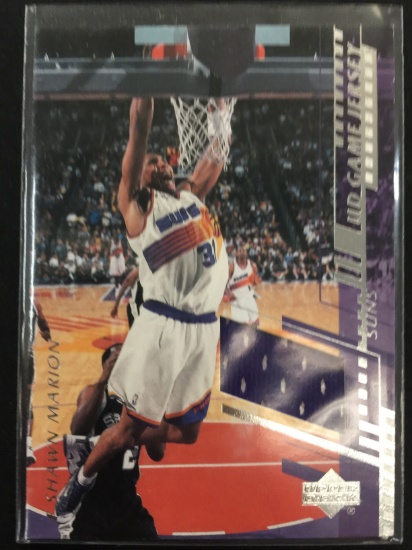 2001 Upper Deck Shawn Marion Jersey Card