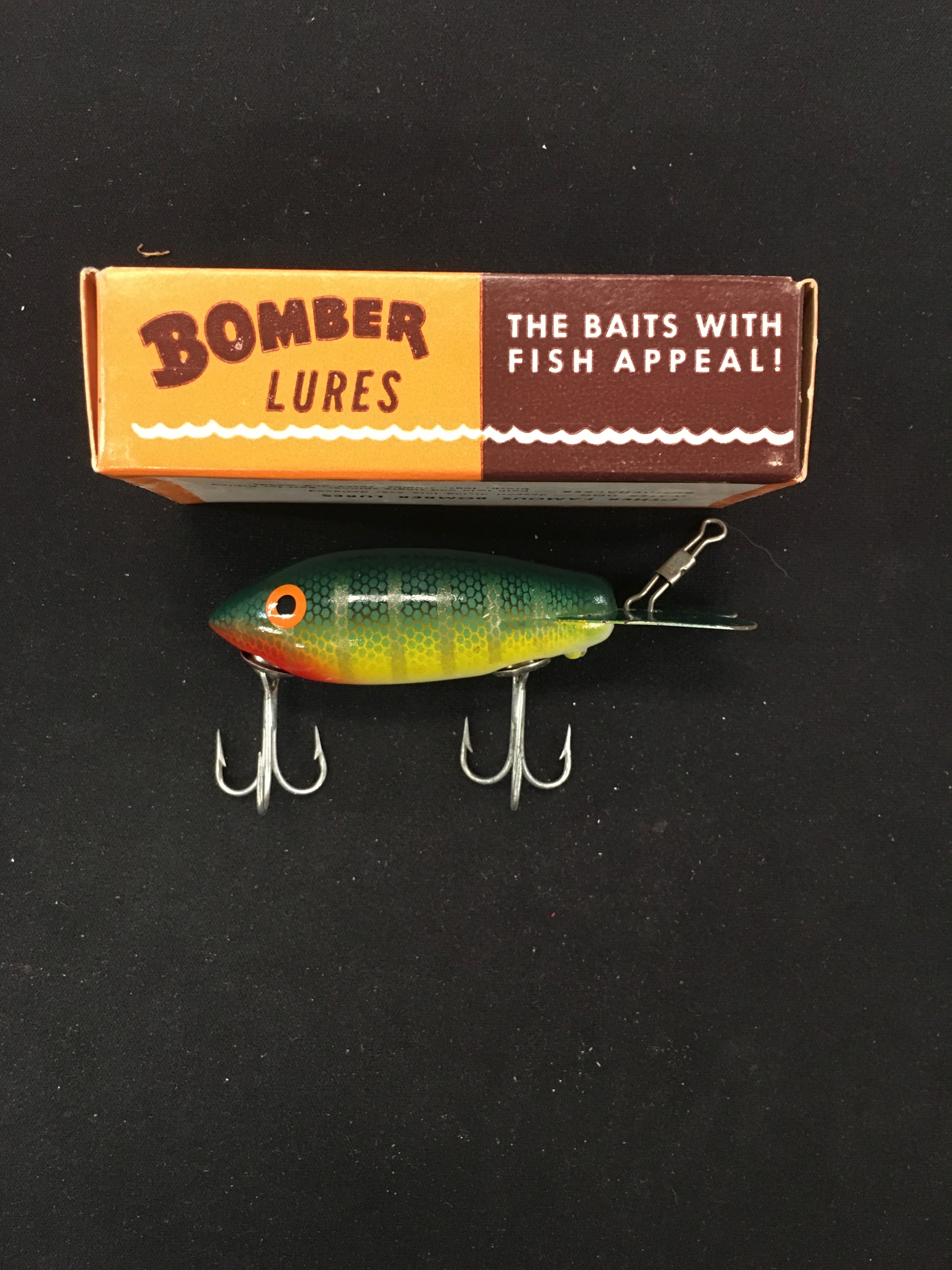 Lot - (6) Vintage Bomber Fishing Lures W/ Original Boxes