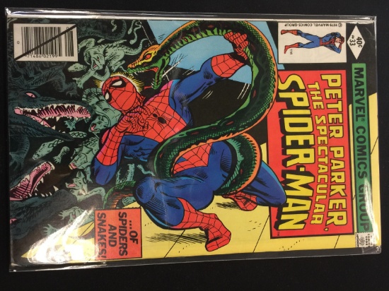 Peter Parker, The Spectacular Spider-Man #33-Marvel Comic Book