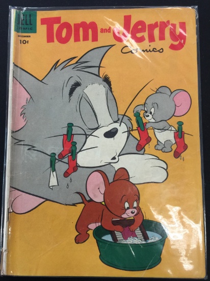 Tom And Jerry Comics December Issue-Dell Comic Book