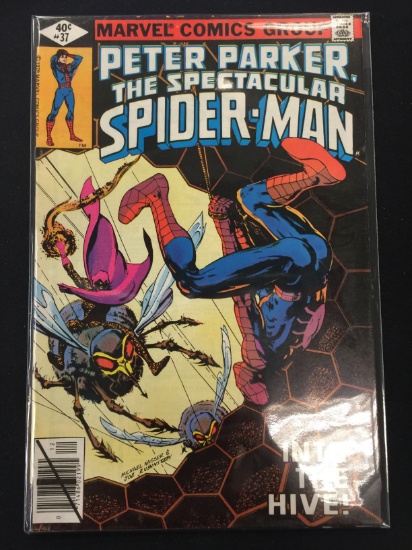 Peter Parker, The Spectacular Spider-Man #37-Marvel Comic Book