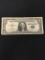 1957-United States Washington $1 Silver Certificate Currency Bill Note