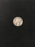 1935-United States Mercury Dime - 90% Silver Coin