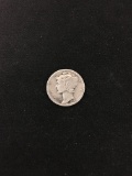 1942-D United States Mercury Dime - 90% Silver Coin