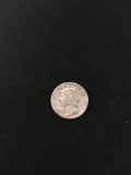 1944-United States Mercury Dime - 90% Silver Coin