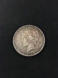 1922-United States Silver Peace Dollar - 90% Silver Coin