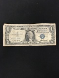 1957-United States Washington $1 Silver Certificate Currency Bill Note