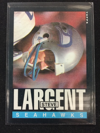 1985 Topps #389 Steve Largent Seahawks Football Card