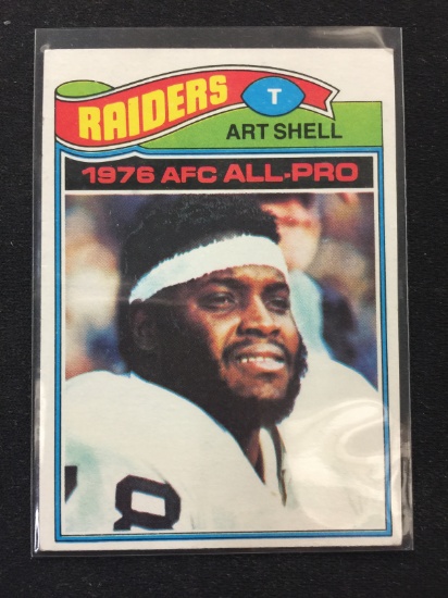 1977 Topps #270 Art Shell Raiders Vintage Football Card
