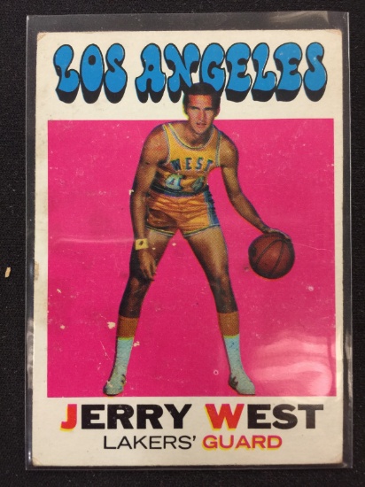 1971-72 Topps #50 Jerry West Lakers Vintage Basketball Card