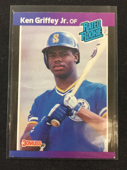 1989 Donruss #33 Ken Griffey Jr. Mariners Rookie Card