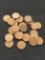 25-Count Lot Lincoln Cent Wheat Pennies