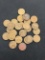 25-Count Lot Lincoln Cent Wheat Pennies