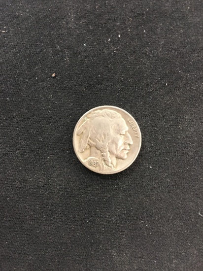 1937-D United States Indian Head Buffalo Nickel