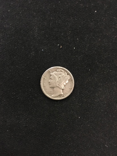 1942-D United States Mercury Dime - 90% Silver Coin