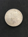 1923-D United States Silver Peace Dollar - 90% Silver Coin