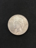 1922-United States Silver Peace Dollar - 90% Silver Coin