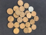 25-Count Lot Lincoln Cent Wheat Pennies